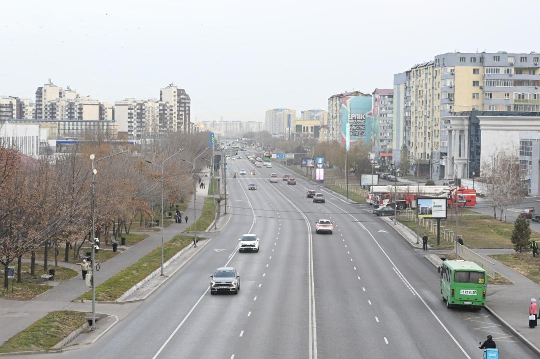 Алматыда Момышұлы көшесінде LRT құрылысына байланысты қозғалысқа уақытша шектеу енгізіледі